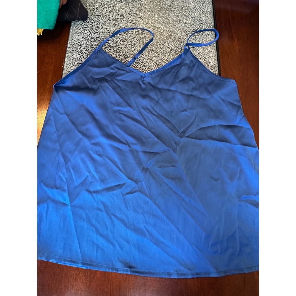 Womens Blue Tank top